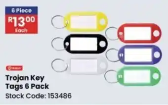 Africa Cash and Carry Trojan Key Tags offer