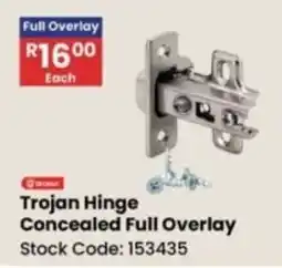 Africa Cash and Carry Trojan Hinge Concealed Full Overlay offer