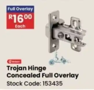 Africa Cash and Carry Trojan Hinge Concealed Full Overlay offer
