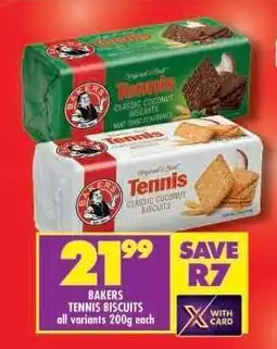 Shoprite Bakers Tennis Biscuits offer
