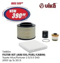 Goldwagen Vika filter kit offer