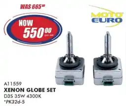Goldwagen Moto euro xenon globe set offer
