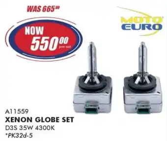 Goldwagen Moto euro xenon globe set offer