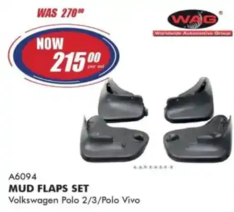 Goldwagen WAG mud flaps set offer