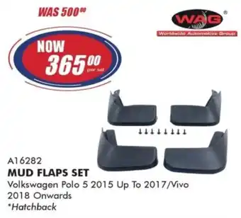 Goldwagen WAG mud flaps set offer