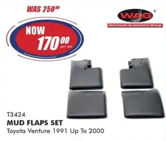 Goldwagen WAG mud flaps set offer