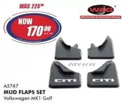 Goldwagen WAG mud flaps set offer