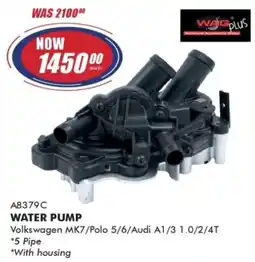 Goldwagen WAG Plus Water Pump offer