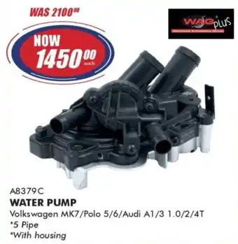 Goldwagen WAG Plus Water Pump offer