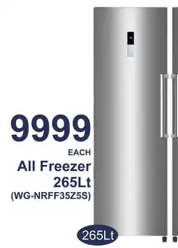 President Hyper JVC All Freezer offer