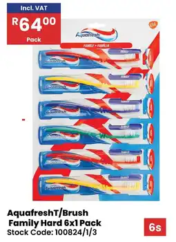 Africa Cash and Carry AquafreshT/Brush Family Hard offer