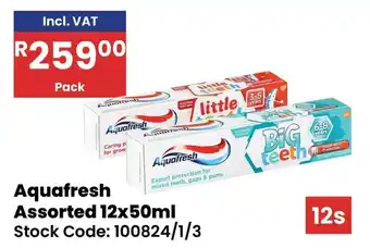 Aquafresh Assorted
