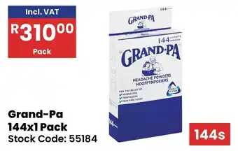 Africa Cash and Carry Grand-Pa offer