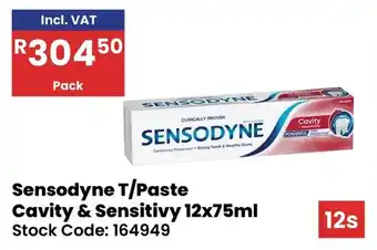 Africa Cash and Carry Sensodyne T/Paste Cavity & Sensitivy offer