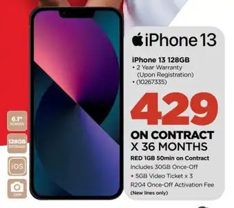 HiFi Corp iPhone 13 128GB offer