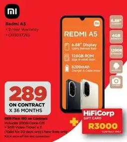 HiFi Corp Redmi A5 offer