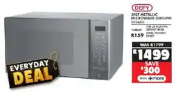 Russells Defy metallic microwave offer