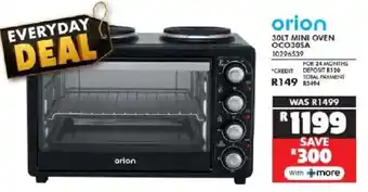 Russells Orion mini oven offer