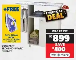 Russells Compact ironing board offer