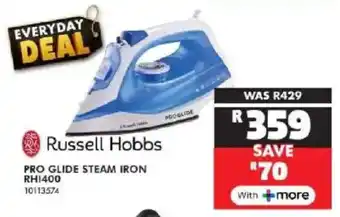 Russells Russell hobbs pro glide steam iron offer