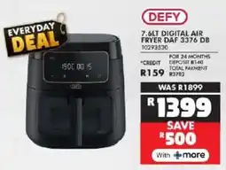 Russells Defy digital air fryer offer
