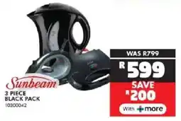 Russells Sunbeam 3 piece black pack offer