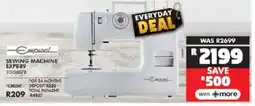 Russells Empisal sewing machine offer