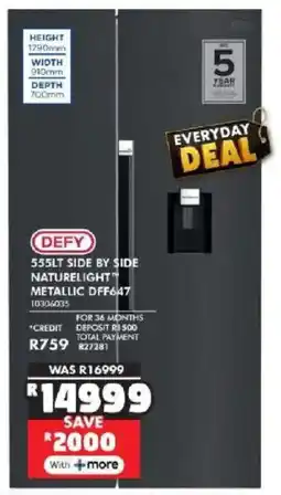 Russells Defy side by side naturelight metallic offer