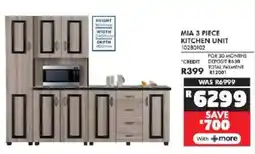 Russells Mia kitchen unit offer