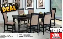 Russells Willow dining room suite offer