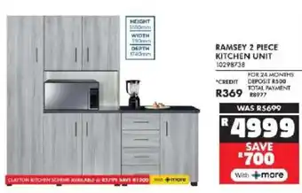 Russells Ramsey kitchen unit offer