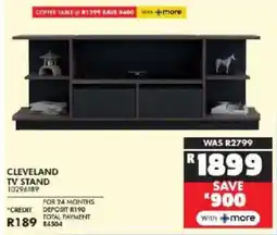Russells Cleveland tv stand offer