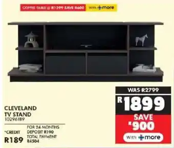 Russells Cleveland tv stand offer