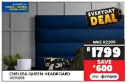 Russells Chelsea queen headboard offer