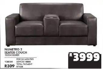 Russells Numetro 2 seater couch offer