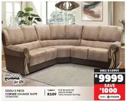 Russells Gomma gomma egoli corner lounge suite offer