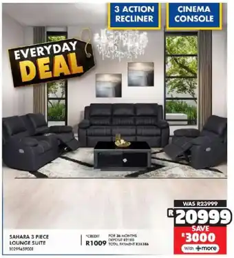 Russells Sahara lounge suite offer