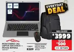 Russells Packard bell montenero c82 laptop backpack + mouse bundle offer