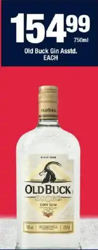 OK Liquor Old Buck Gin Asstd. offer