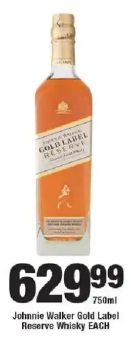OK Liquor Johnnie Walker Gold Label Reserve Whisky offer