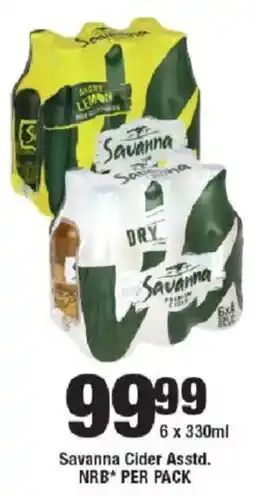 OK Liquor Savanna Cider Asstd. NRB offer