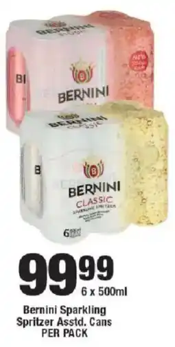OK Liquor Bernini Sparkling Spritzer Asstd. Cans offer
