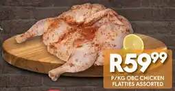 OBC Meat & Chicken Obc chicken flatties assorted offer