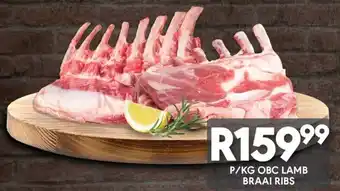 OBC Meat & Chicken Obc lamb braai ribs offer