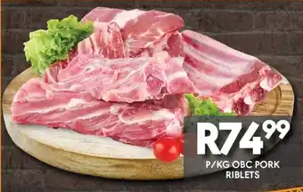 OBC Meat & Chicken Obc pork riblets offer