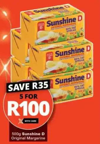 Sunshine D Original Margarine
