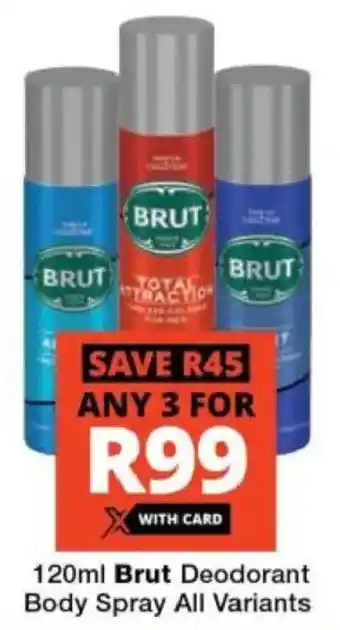 Brut Deodorant Body Spray All Variants
