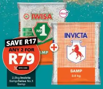 Checkers Invicta Samp/ lwisa No.1 Samp offer