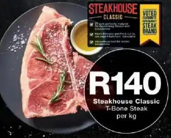 Steakhouse Classic T-Bone Steak
