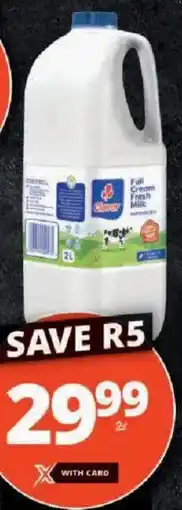 Checkers Clover Fresh Milk offer